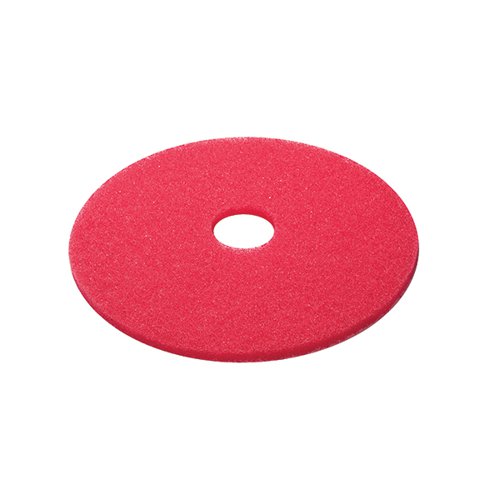 Contico 15 inch Floor Pad Red Pack of 5 F15RD