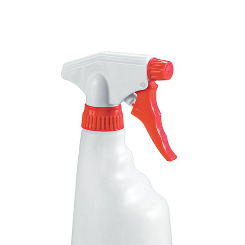 2Work Trigger Spray Refill Bottle Red (Pack of 4) 101958RD