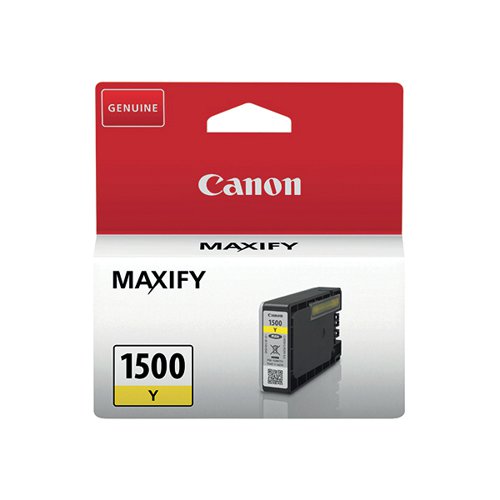 Canon PGI-1500Y Yellow Ink Cartridge 9231B001