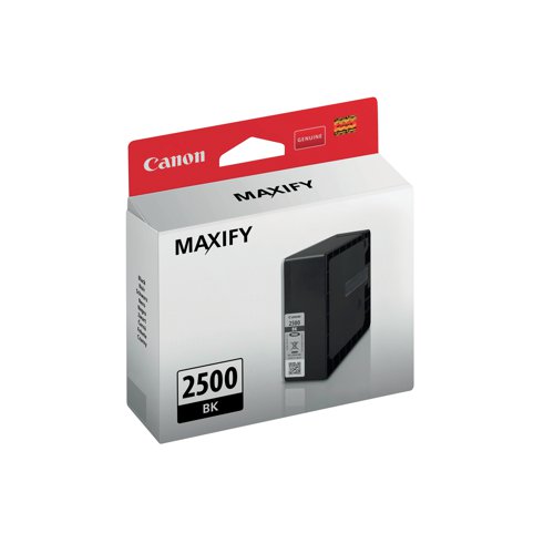 Canon PGI-2500BK Inkjet Cartridge Black 9290B001 CO00516 Buy online at Office 5Star or contact us Tel 01594 810081 for assistance