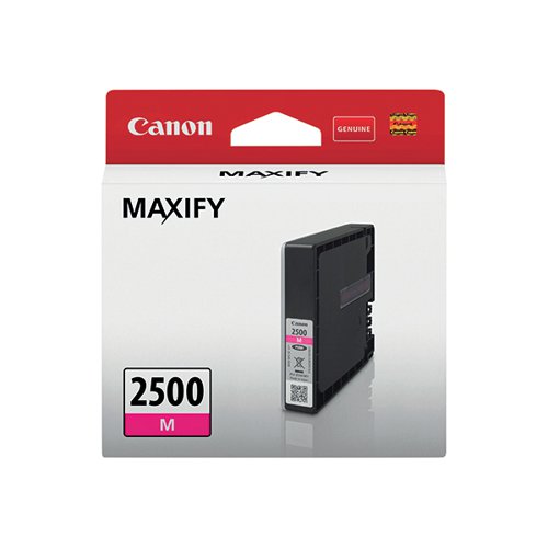 Canon PGI-2500M Inkjet Cartridge Magenta 9302B001