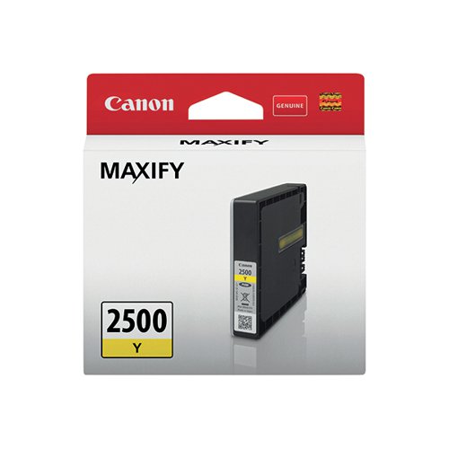 Canon PGI-2500Y Inkjet Cartridge Yellow 9303B001