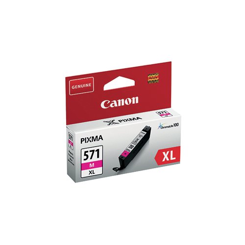 Canon CLI-571MXL Magenta High Capacity Ink Cartridge 0333C001