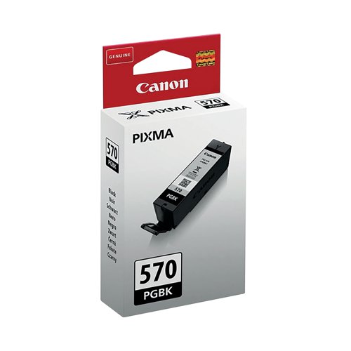 Canon PGI-570PGBK Inkjet Cartridge Pigment Black 0372C001 - CO03291