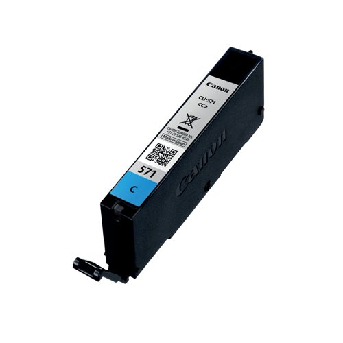Canon CLI-571C Inkjet Cartridge Cyan 0386C001 - Canon - CO03294 - McArdle Computer and Office Supplies