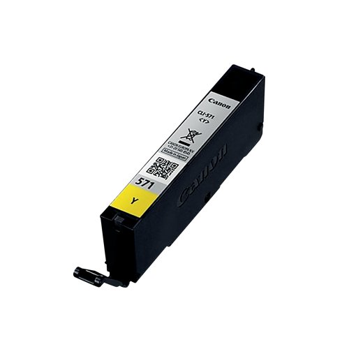 Canon CLI-571Y Inkjet Cartridge Yellow 0388C001 - Canon - CO03297 - McArdle Computer and Office Supplies