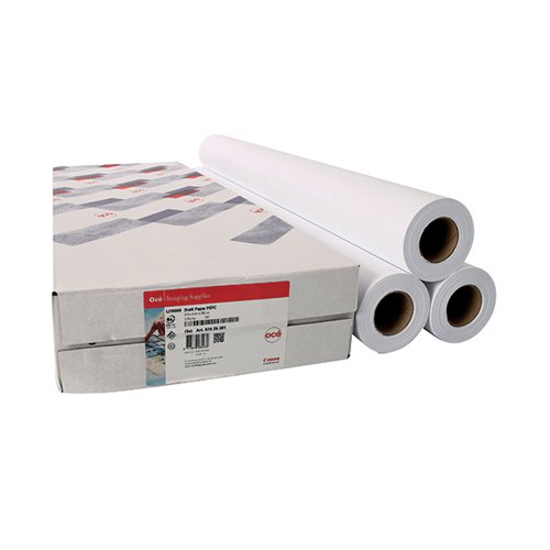 Canon Uncoated Draft Inkjet Paper 841mmx91m 97025714 CO04514 Buy online at Office 5Star or contact us Tel 01594 810081 for assistance