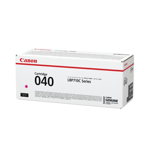 Canon 040M Toner Cartridge Magenta 0456C001