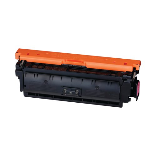 Ensure consistent high performance and top quality output from your Canon printer by using this genuine Canon 040 toner replacement. The 040 magenta toner cartridge is designed for use with Canon i-SENSYS LBP710Cx and Canon i-SENSYS LBP712Cx printers and will produce consistent vibrant colours and graphics throughout its lifetime. Easy to install, maintain and replace, the cartridge will last for up to 5,400 pages at an average 5% coverage.
