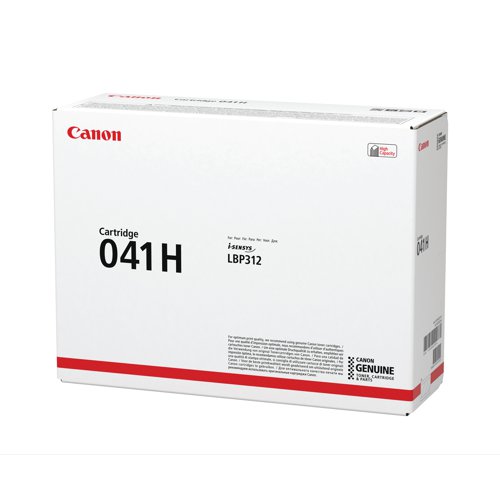 Canon 041H Toner Cartridge High Yield Black 0453C002 - Canon - CO07252 - McArdle Computer and Office Supplies