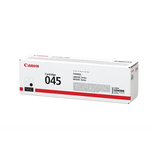 Canon 045 Toner Cartridge Black 1242C002 CO07366 Buy online at Office 5Star or contact us Tel 01594 810081 for assistance