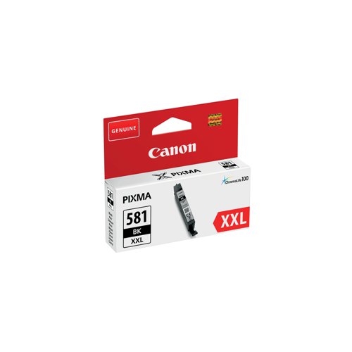 Canon CLI-581XXL Inkjet Cartridge Extra High Yield Black 1998C001 Inkjet Cartridges CO08687