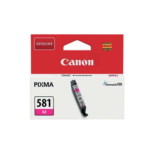 Canon CLI-581M Inkjet Cartridge Magenta 2104C001