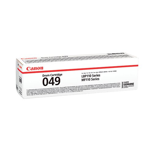 Canon CRG 049 Black Drum Cartridge (12 000 pages capacity) 2165C001