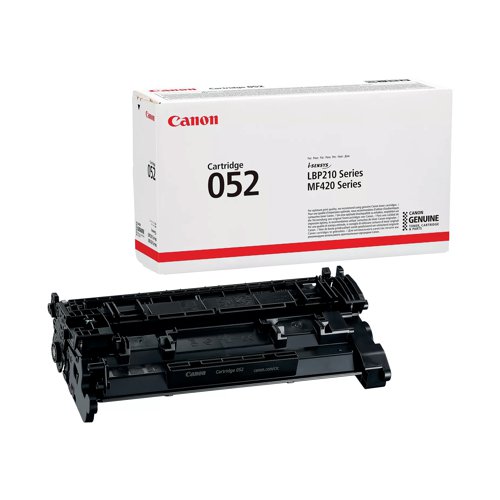 Canon 052 Toner Cartridge Black 2199C002 - CO08940