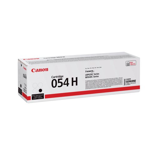 Canon 054H Toner Cartridge High Yield Black 3028C002