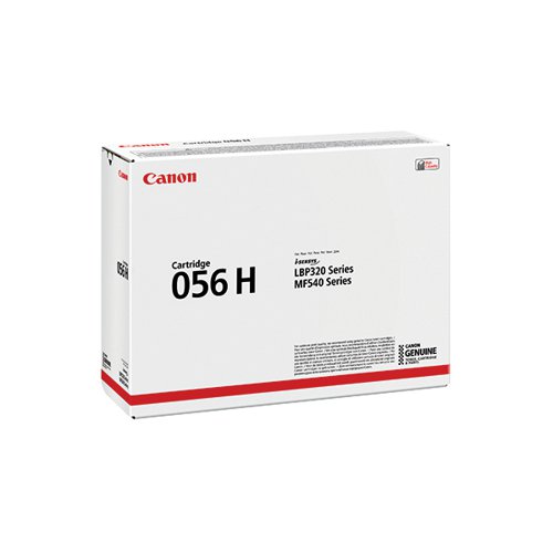 Canon 056H Black High Yield Laser Toner Cartridge 3008C002