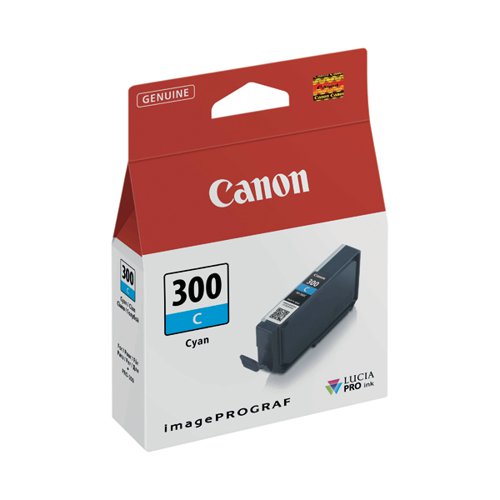 Canon PFI-300 Pro Series Cyan Ink Tank 4194C001