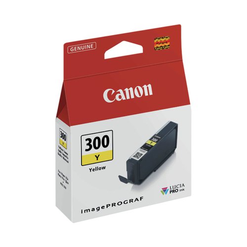 Canon PFI-300 Pro Series Yellow Ink Tank 4196C001