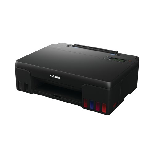 The Canon PIXMA G550 is a wireless printer ideal for small businesses, photo studios and home users. It offers high quality photo printing with low maintenance and low total cost of ownership.