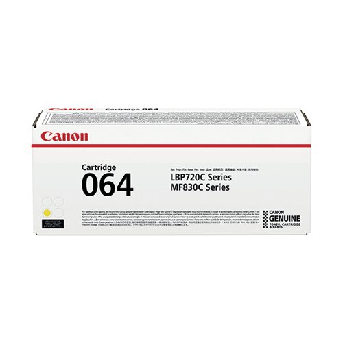Canon 064 Toner Cartridge Yellow 4931C001 Toner CO18249