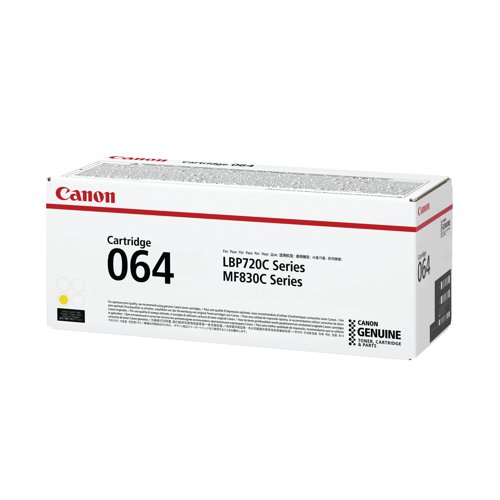 Canon 064 Toner Cartridge Yellow 4931C001 Toner CO18249