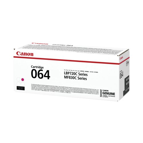 Canon 064 Toner Cartridge Magenta 4933C001 Toner CO18251