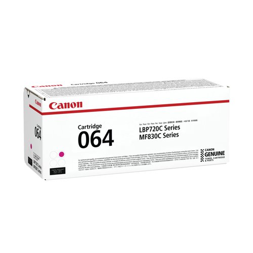 Canon 064 Toner Cartridge Magenta 4933C001 Toner CO18251