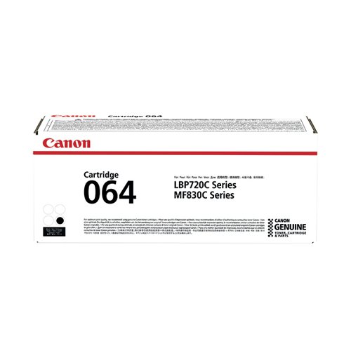 Canon 064 Toner Cartridge Black 4937C001 - CO18255