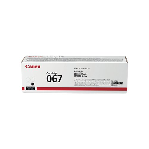 Canon 067 Toner Cartridge Black 5102C002