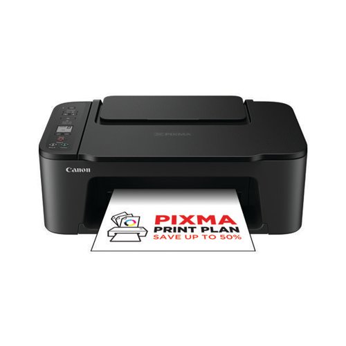 Canon PIXMA TS3550i 3-in-1 A4 Colour Wireless Inkjet Photo Printer Black 4977C008AC