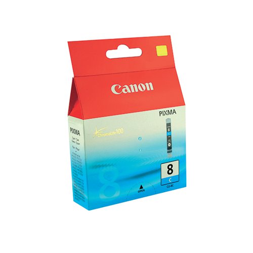 Canon CLI-8C Cyan Inkjet Cartridge 0621B001