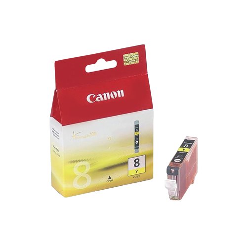 Canon CLI-8Y Inkjet Cartridge Yellow 0623B001 - CO27282