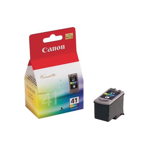 Canon CL-41 Inkjet Cartridge Tri-Colour Cyan/Magenta/Yellow 0617B001 - CO27343