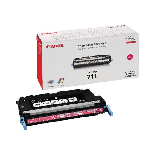 Canon 711M Magenta Toner Cartridge 1658B002