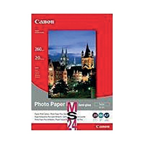 Canon SG-201 Bubble Jet Paper 8x10in (Pack of 20) 1686B018 Specialist Papers CO40535
