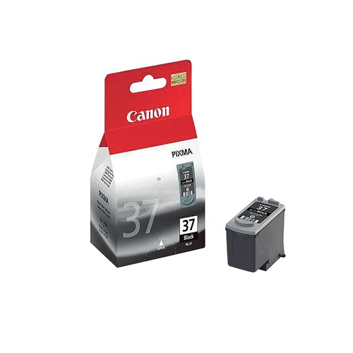 CO45404 Canon PG-37BK Inkjet Cartridge Black 2145B001