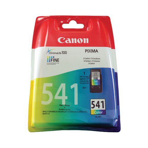 Canon CL-541 Inkjet Cartridge Page Life 180pp Colour 5227B001