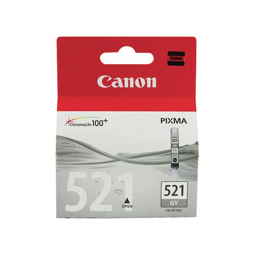 Canon CLI-521GY Inkjet Cartridge Grey 2937B001