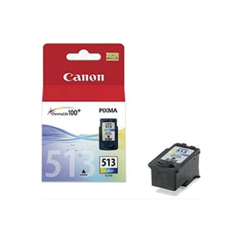 Canon CL-513 Inkjet Cartridge High Yield Tri-Colour Cyan/Magenta/Yellow 2971B001