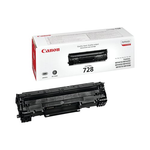 Canon 728 Toner Cartridge Black 3500B002 - CO66411