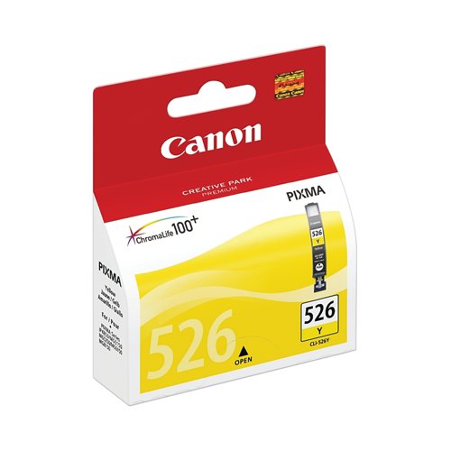 Canon CLI-526Y Ink Cartridge Yellow 4543B001