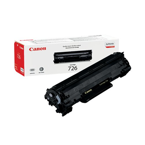 Canon 726 Toner Cartridge Black 3483B002