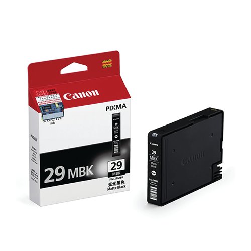Canon PGI-29MBK Ink Cartridge Matte Black 4868B001