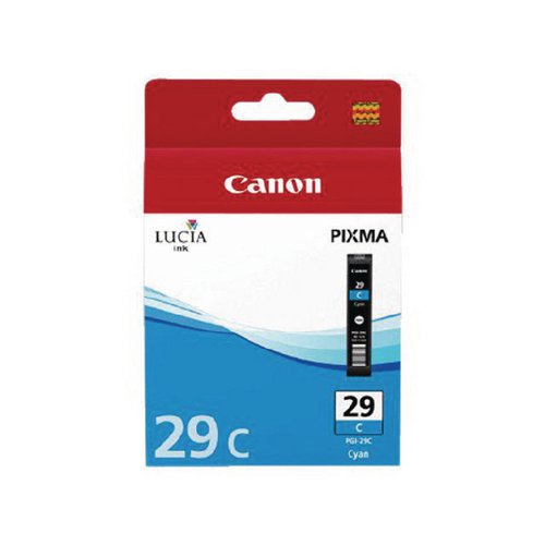 Canon PGI-29 Cyan Ink Cartridge 4873B001