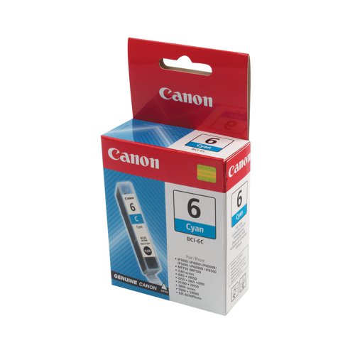 Canon BCI-6C Cyan Inkjet Cartridge 4707A002