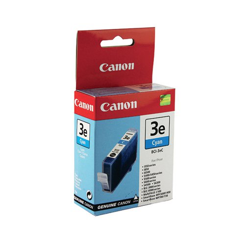 Canon BCI-3eC Cyan Inkjet Cartridge 4480A002