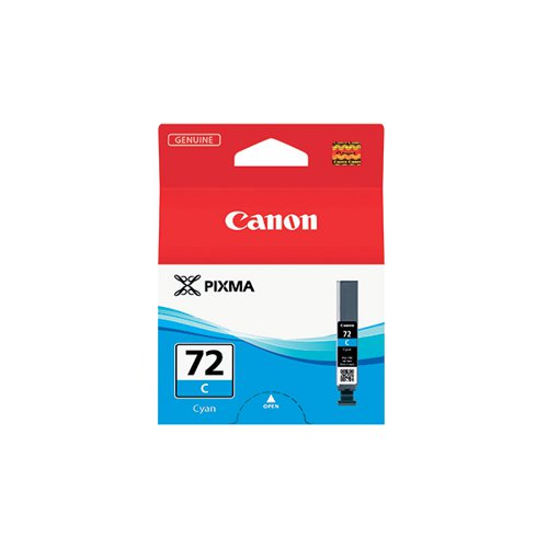 Canon PGI-72C Cyan Inkjet Cartridge 6404B001