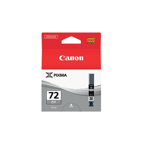 Canon PGI-72GY Inkjet Cartridge Grey 6409B001 CO90226 Buy online at Office 5Star or contact us Tel 01594 810081 for assistance