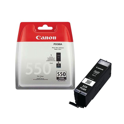 Canon Pixma PGI-550PGBK Inkjet Cartridge Pigment Black 6496B001 - CO90458